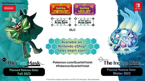 pokemon scarlet dlc pokemon list